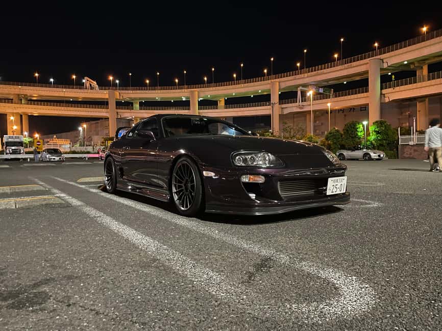 Tokyo JDM Night: 600hp C63s AMG Edition 1 (Private) - Shinonome tuning culture: A-PIT / Super Autobacs parts-store stop