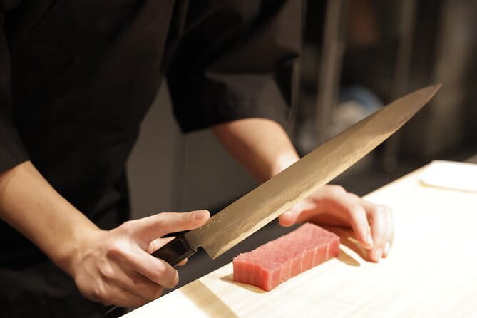 Tokyo Keen Japanese Knife and Sashimi Workshop - Where You Start at Kappodo HQ in Nishiazabu