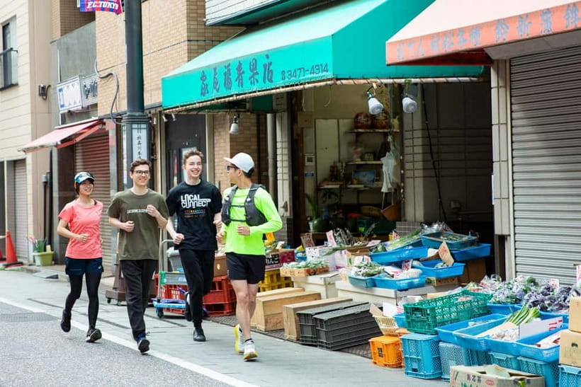 Tokyo : Local Secret "Gym" Running tour - Route Highlights You Can Actually Feel: Old Tokaido Road, Art Streets, Canals