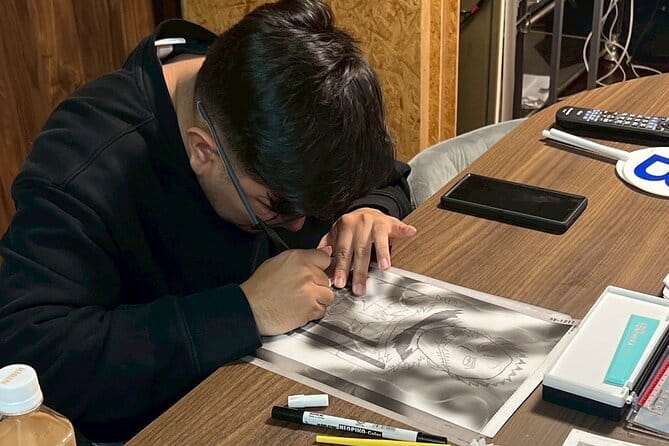 Tokyo Manga Drawing Experience Pro Artist Workshop & MangaHistory - A 3-hour Tokyo manga workshop: what you do, step by step