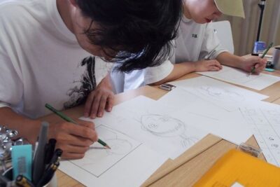 Tokyo Manga Drawing Workshop Guided by Active Pro Manga Artist - Your Instructor Team: Pro Artist + Translator Support