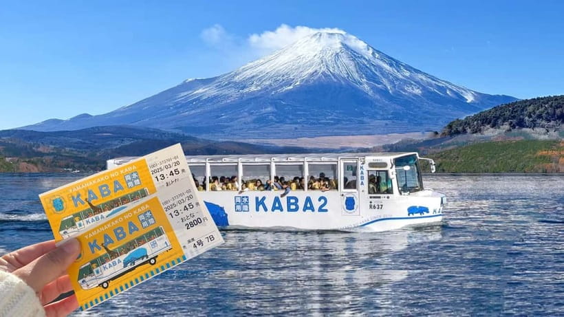 Tokyo: Mount Fuji Views and KABA Amphibious Bus Day Tour - KABA amphibious bus meets Mount Fuji views in one day