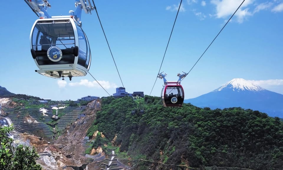 Tokyo: Mt. Fuji 5th St, Gotemba & Hakone by Luxury Bus - Ōwakudani Valley: short time, big sensory impact