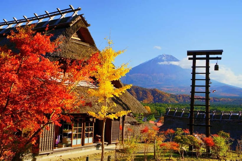 Tokyo: Mt. Fuji, Arakurayama Sengen Park, Oshino Hakkai Tour - A long Mount Fuji day from Shinjuku, with real photo chances