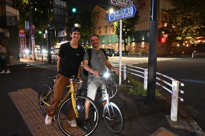 Tokyo Night Bike Tour: From Shibuya to Tokyo Tower via Roppongi - Stop-by-Stop: Tokyo Tower to Meiji Jingu Gaien to Omotesando