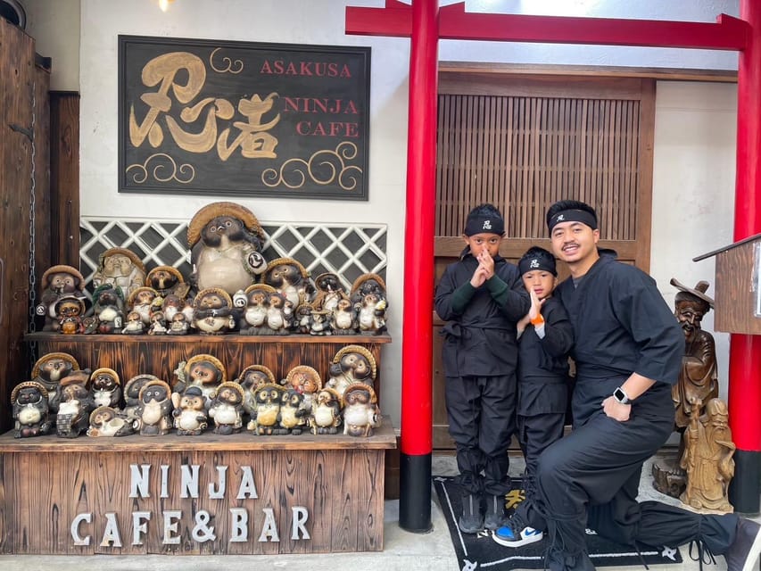 Tokyo: Ninja Experience Cafe Asakusa - Language Support and Who This Suits Best