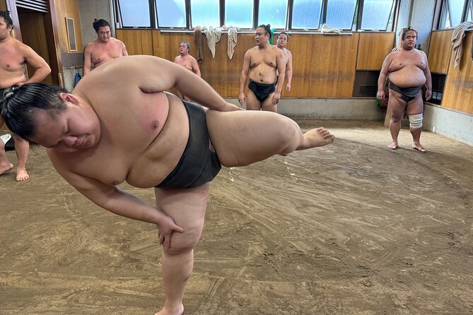 TOKYO , No1 Yokozuna Stable Morning Practice in Ryogoku - Sumo before the crowd: why Ryogoku’s morning practice hits different