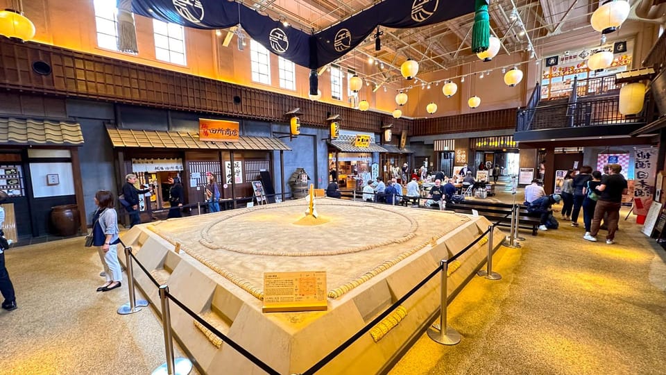 Tokyo: Not a show- a professional sumo practice with experts - Guided Tours: Ryogoku Kokugikan and Ryōgoku Edo Noren