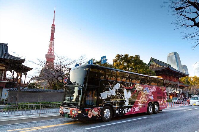 Tokyo: Open Top Sightseeing Bus with Audio Guide - First ride on the open-top bus: what 70 minutes really delivers