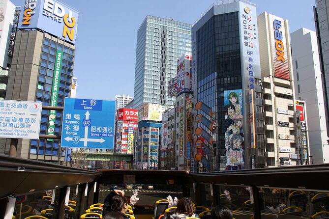 Tokyo: Open Top Sightseeing Bus with Audio Guide - Practical tips for a smoother ride