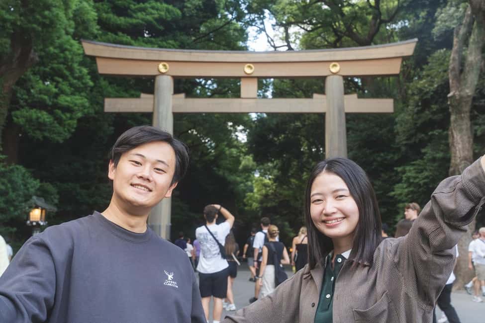 Tokyo: Private Meiji Shrine & Harajuku Highlights Tour - Takeshita Street Photo Stop: Youth Fashion, Street Art, and Easy Fun
