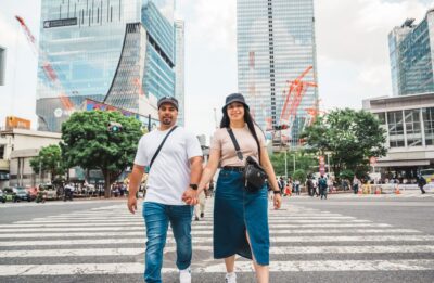 Tokyo: Private Photoshoot at Shibuya Crossing - Getting started at American Eagle: meet, match, and move