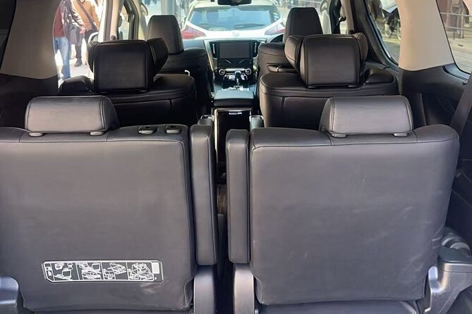 Tokyo Private Transfer From or To Haneda Airport (HND) - The meet-up system: driver details arrive a day early