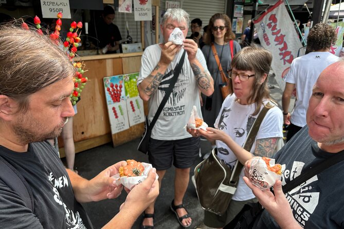 Tokyo: Private Tsukiji Fish Market Tour with 3 Food Stops - Price and Value: Is $52.12 for 3 Foods and Two Religious Stops Fair?