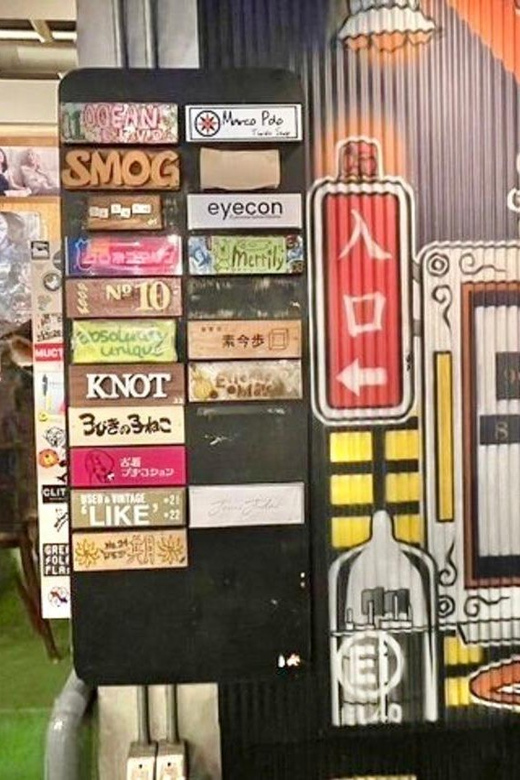 Tokyo: Private Vintage Shopping Tour in near Shibuya - The private 2-hour flow: three vintage stops with flexibility