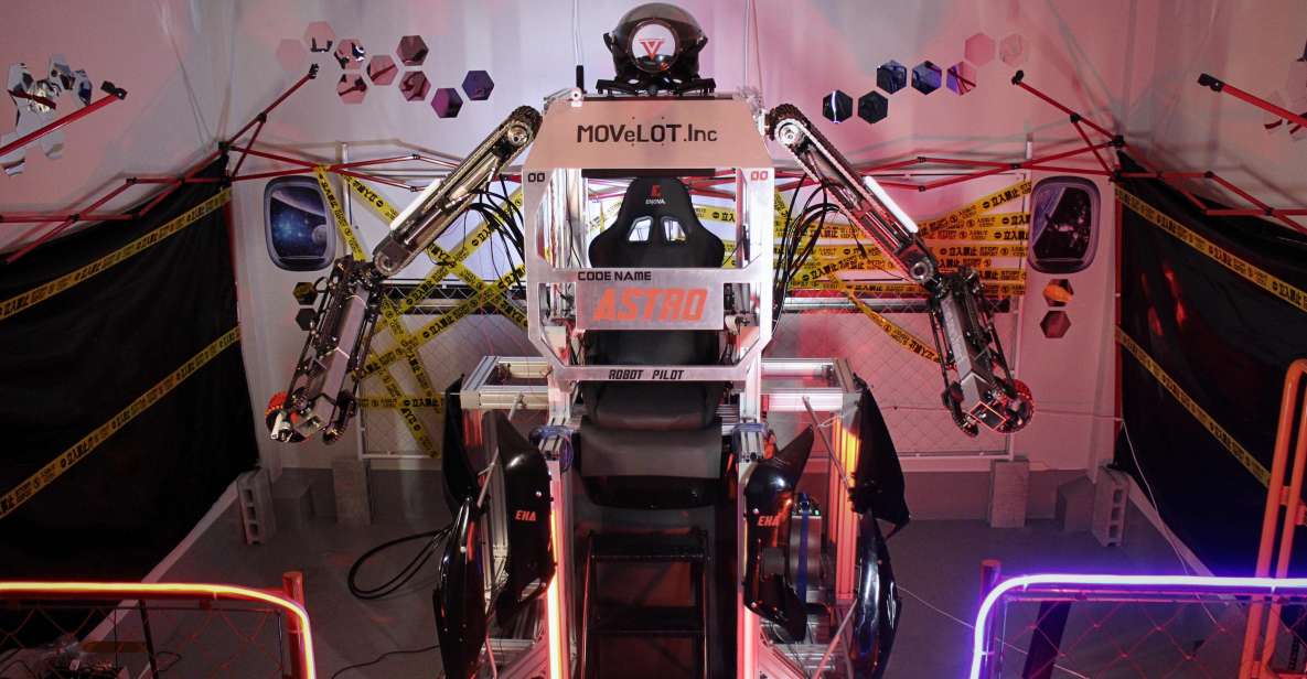 Tokyo: Robot Piloting Attraction Ticket - Robot Base Lab in Ryogoku: what you’re really buying