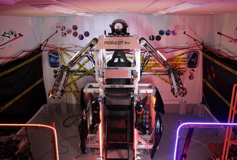 Tokyo: Robot Piloting Attraction Ticket - Pilot mode for ASTRO: arms-only controls and other key reality checks