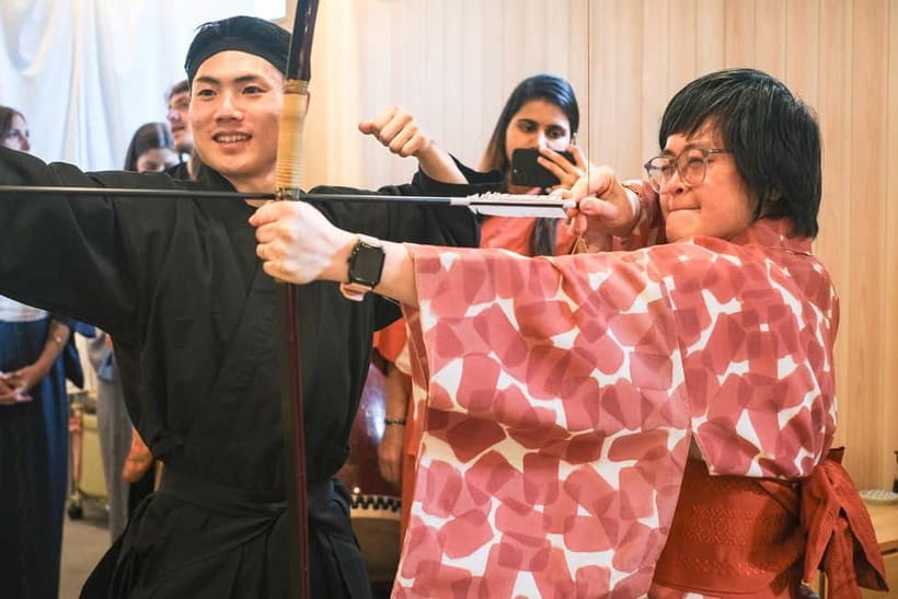 Tokyo Samurai Experience: Kyudo (Archery) and Swordsmanship - Samurai Mini-Game and Rank Challenge: Learn the Mindset First