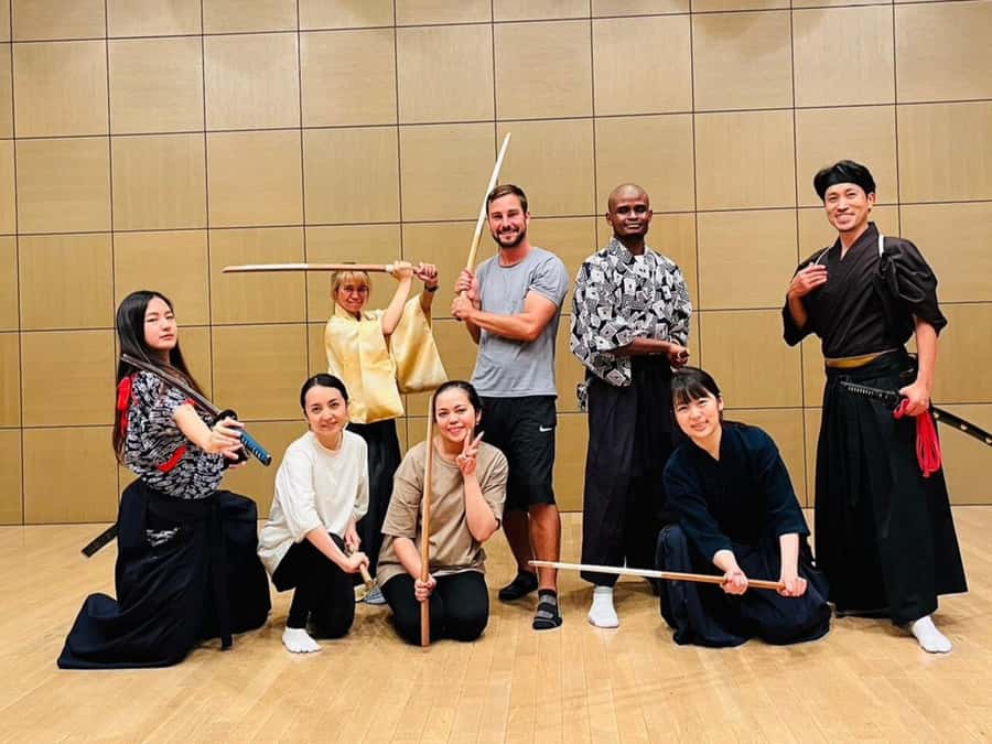 Tokyo: Samurai Experience with a real sword - Kimono, Hakama, and Zarei Etiquette: Why This Starts the Right Way