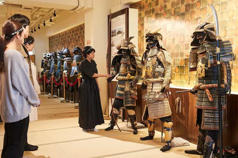 Tokyo: Samurai Ninja Museum Guided tour and Experience - Samurai Dress-Up: Helmet, Metal Sword, and Making It Fun