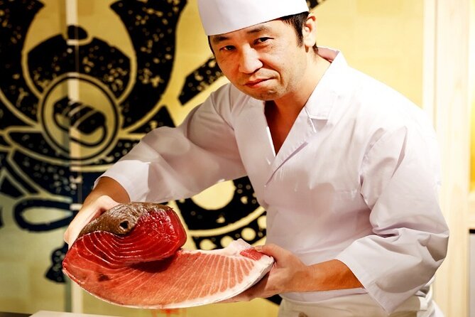 Tokyo Samurai Spirit: Create Sushi & Witness a Samurai Sword Show - Dashimaki tamago performance: watch the chef work close up
