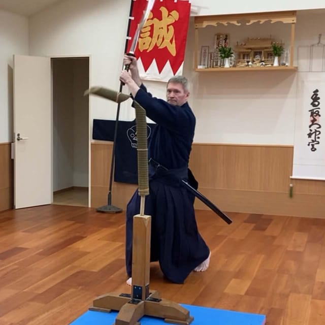 Tokyo: Samurai Sword Academy in the Hometown of Last Samurai - What’s included: uniforms, wooden sword, and the real thing
