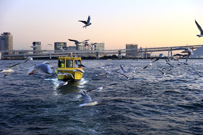 Tokyo: Scenic Bay Cruise with Local Guide on Private Boat - Toyosu Fish Market: city industry, seen from the water