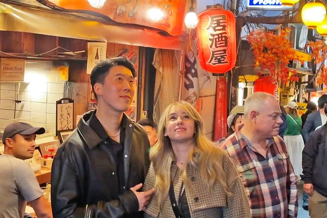 Tokyo: Shinjuku Bar Hopping & Night Walking Tour - What you’ll eat and drink: gyoza, sushi, kushikatsu, and sake (plus what you pay)