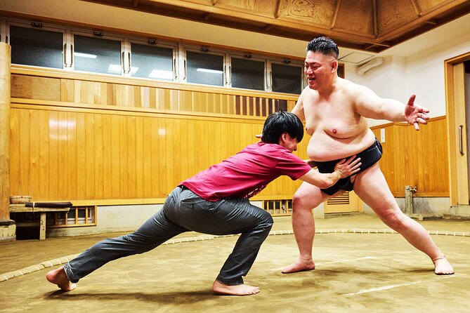 Tokyo Sumo Experience with Live Show & Audience Challenge - Why this Tokyo sumo stable show beats watching from far away