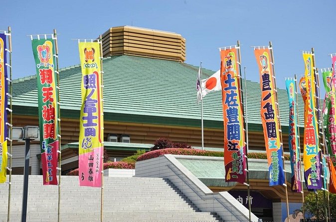 Tokyo Sumo History Tour with Chanko Nabe Lunch - Edo Noren replica ring: learn rituals, then do the fun part