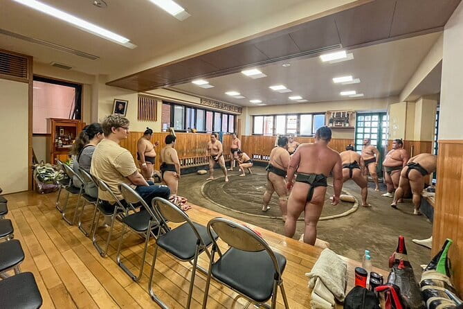 Tokyo Sumo Morning Practice Tour w/ Ring-Side Seat + Photo Shoot - The 8:30 Meet-Up and Walk Into Kiyosumi