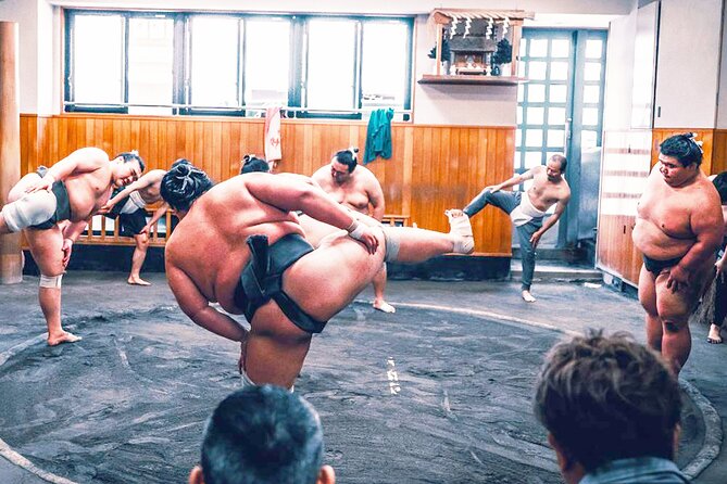 Tokyo: Sumo Morning Practice Viewing Tour at a Real Stable - Meeting and talking with wrestlers outside training hours