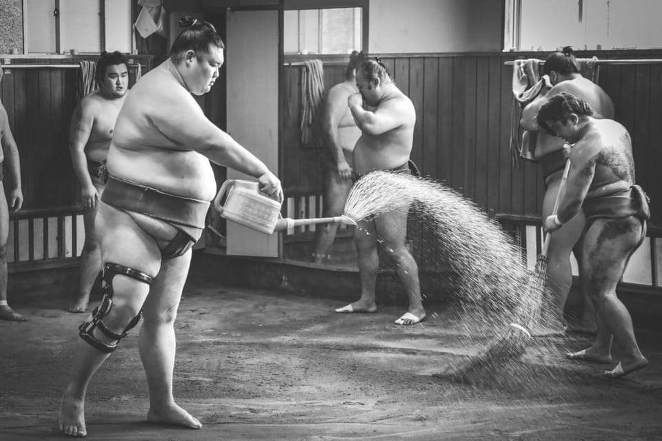 Tokyo: Sumo Morning Practice with journalists. Not fake show - Key highlights to know before you go