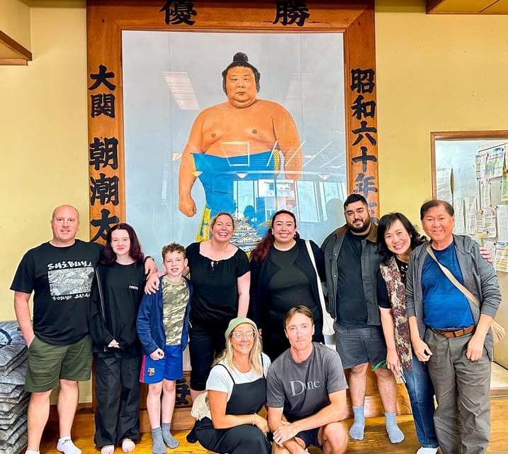 Tokyo: Sumo Morning Practice with journalists. Not fake show - Rituals and etiquette you’ll recognize once the guide explains them