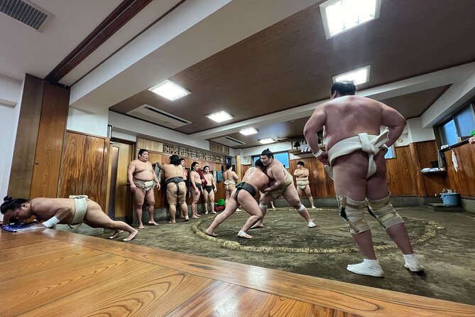 Tokyo Sumo Morning Training/ Sumo Practice with Wrestlers - Stop 1: your pre-briefing and the quick hop to the stable