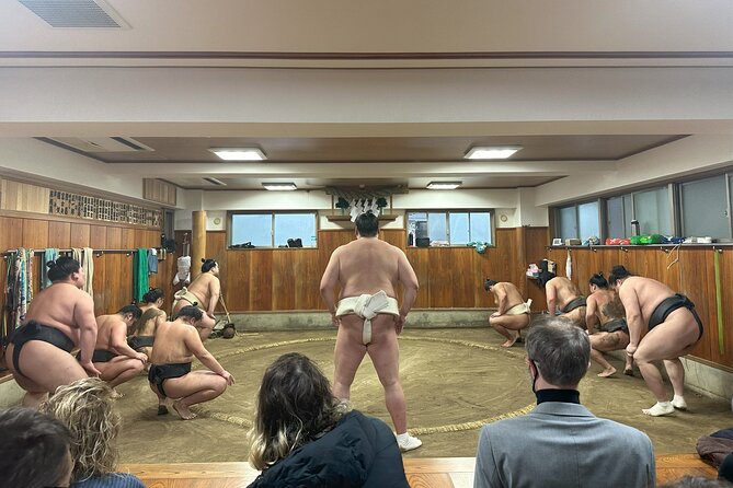 Tokyo Sumo Morning Training/ Sumo Practice with Wrestlers - Weather, chanko, and what to pack for a Tokyo morning