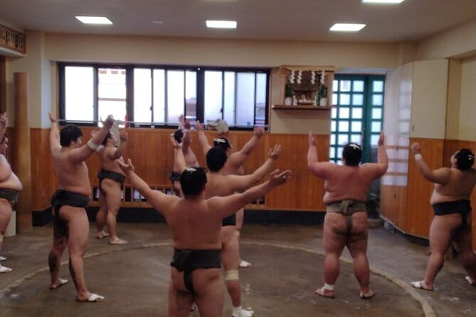 Tokyo Sumo Practice Watching & Visit Town from Samurai era - Kiyosumi Teien: quiet garden time after the intensity