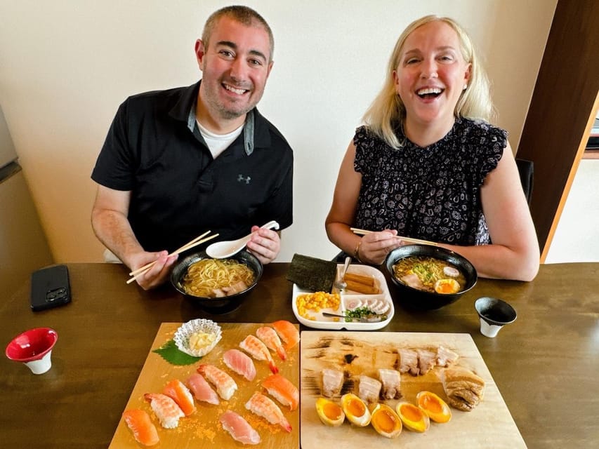 Tokyo: Sushi and Ramen Cooking Class with Sake Pairing Set - Ramen soup and chashu: the skills that change everything