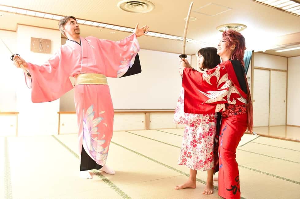 Tokyo: Taishu Engeki Show with Kimono and Sword Lesson - Watching Taishu Engeki Live: Drama, Swordplay, Dance