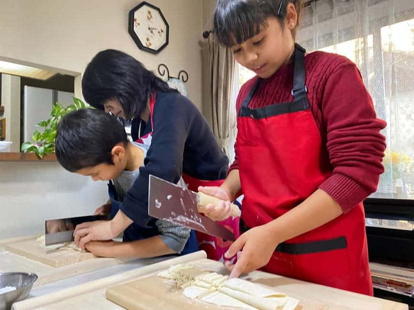 Tokyo: Traditional foot-kneaded Udon noodles class - Pork soup dipping sauce: hot, savory, and totally practical