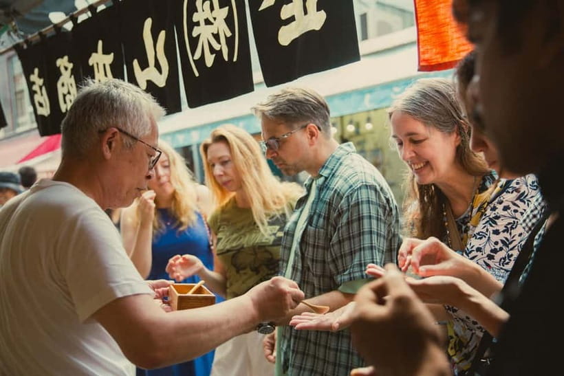 Tokyo: Tsukiji Fish Market Culture Tour with Sashimi Tasting - Guided stroll through the outer market backstreets (this is the real value)
