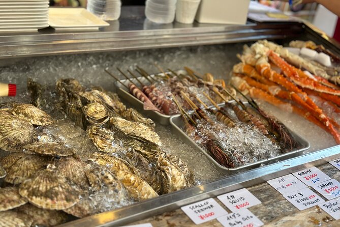 Tokyo Tsukiji Fish Market Food and Walking Tour - Insider food strategy from guides like Yayoi, Shino, and Nao