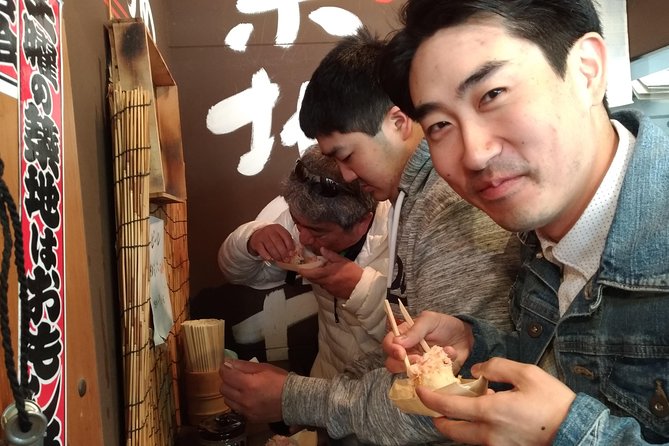 Tokyo Tsukiji Food & Culture 4hr Private Tour with Licensed Guide - Tsukishima Monjya Street for a different kind of Tokyo snack