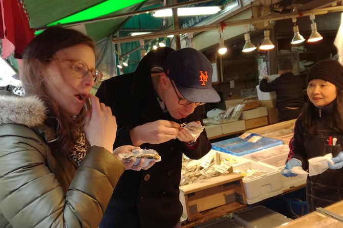 Tokyo Tsukiji Food & Culture 6hr Private Tour with Licensed Guide - Nakamise Shopping Street: snacks and souvenirs before and after the temple