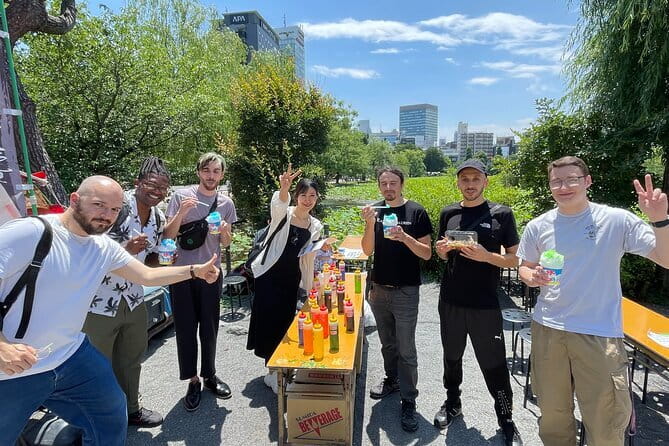 Tokyo Ueno Food & Nature & Localtown Tour: 10Dishes+ Drinks - Stop 1: Uenokoen Park walk for nature breaks and etiquette context