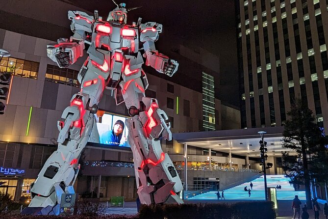 Tokyo VIP Guided Private Car Tour with Optional Airport Transfer - Modern Tokyo and pop culture: Odaiba, Unicorn Gundam, and art-tech at teamLab