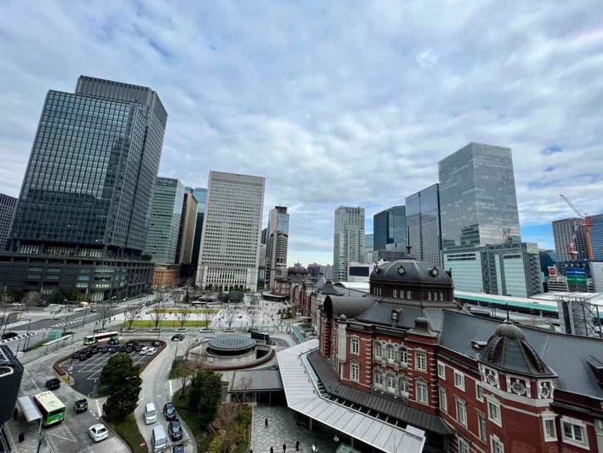 Tokyo walking tour around Imperial Palace and Tokyo Station - Meiji Seimei Kan (Meiji Life): Office Architecture With Personality