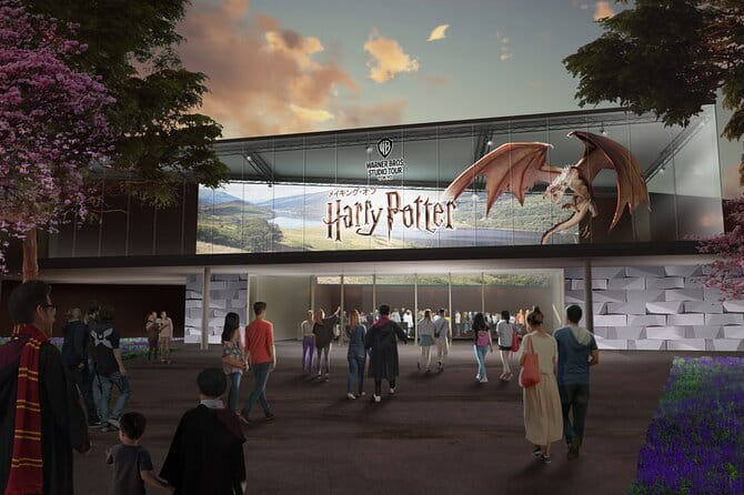 Tokyo WB. Studio Tour Harry Potter's Creation E-Ticket Optional - Entering Warner Bros. Studio Tour Tokyo: Where the Magic Is Physical