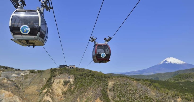 Tokyo:Sea of Mount Fuji, Hakone Ropeway, Ōwakudani, Enoshima - A 10-hour day that hits Hakone, Fuji, and the sea