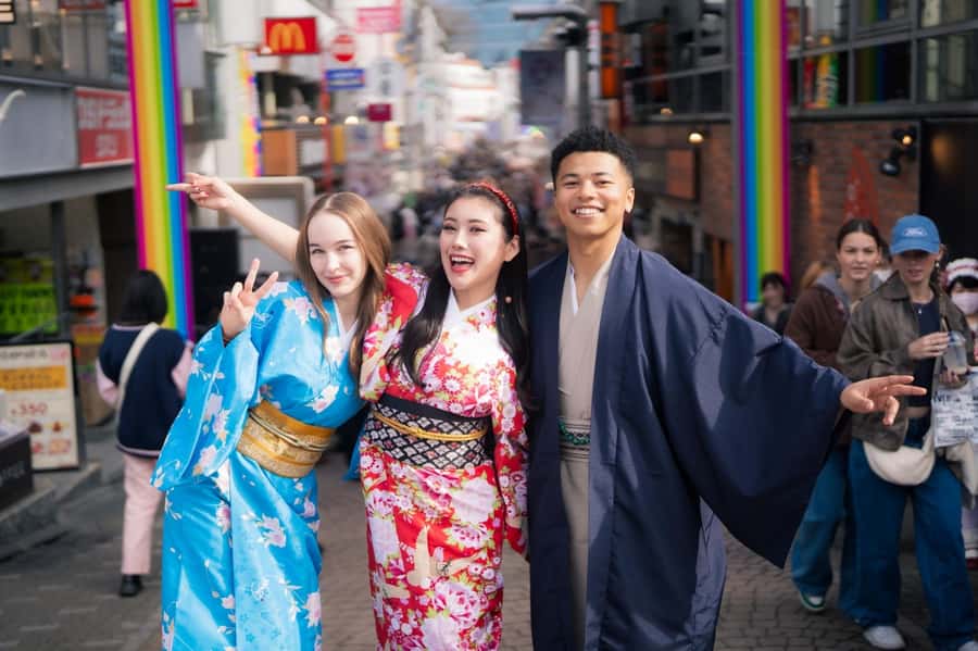:Tokyo,Shibuya / Kimono Rental / English-friendly - Why Shibuya-Harajuku Works So Well for a Kimono Walk